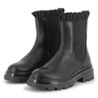 Bottine Chelsea en cuir de vachette KARL LAGERFELD KIDS 
                    FILLE