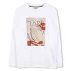 T-shirt &agrave; manches longues BOSS 
                    GARCON