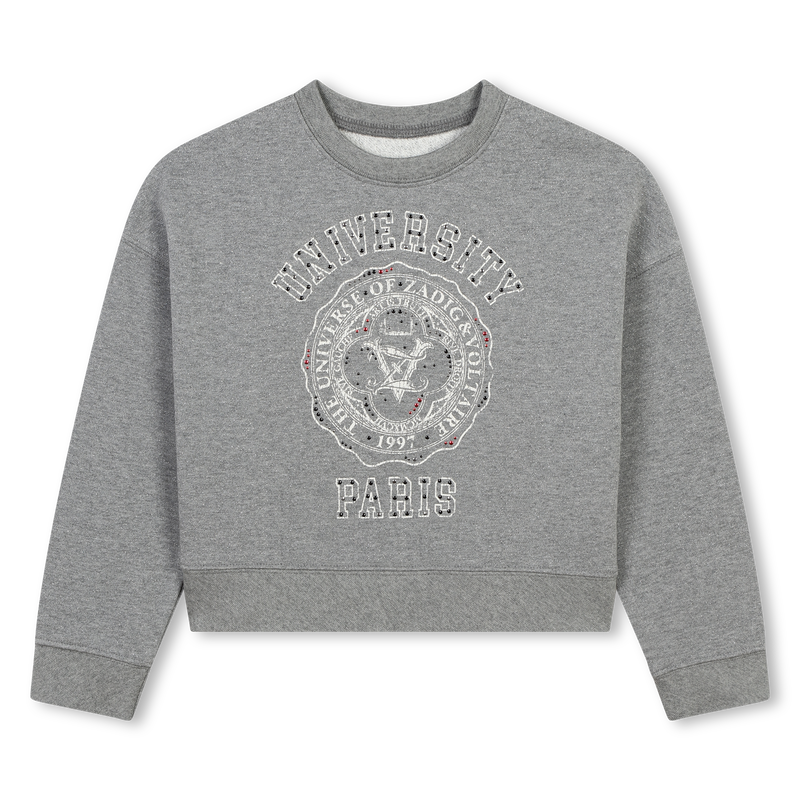 Sweat-shirt molletonné ZADIG & VOLTAIRE 
                    FILLE