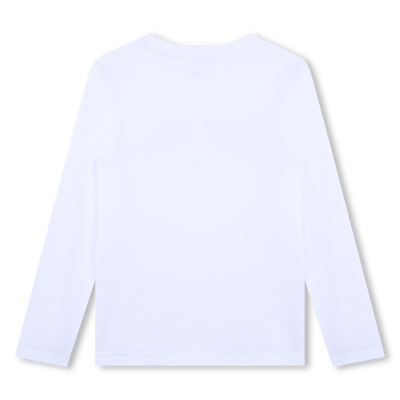 T-shirt manches longues coton DKNY GARCON