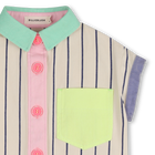 Chemise ray&eacute;e manches courtes BILLIEBLUSH 
                    FILLE
