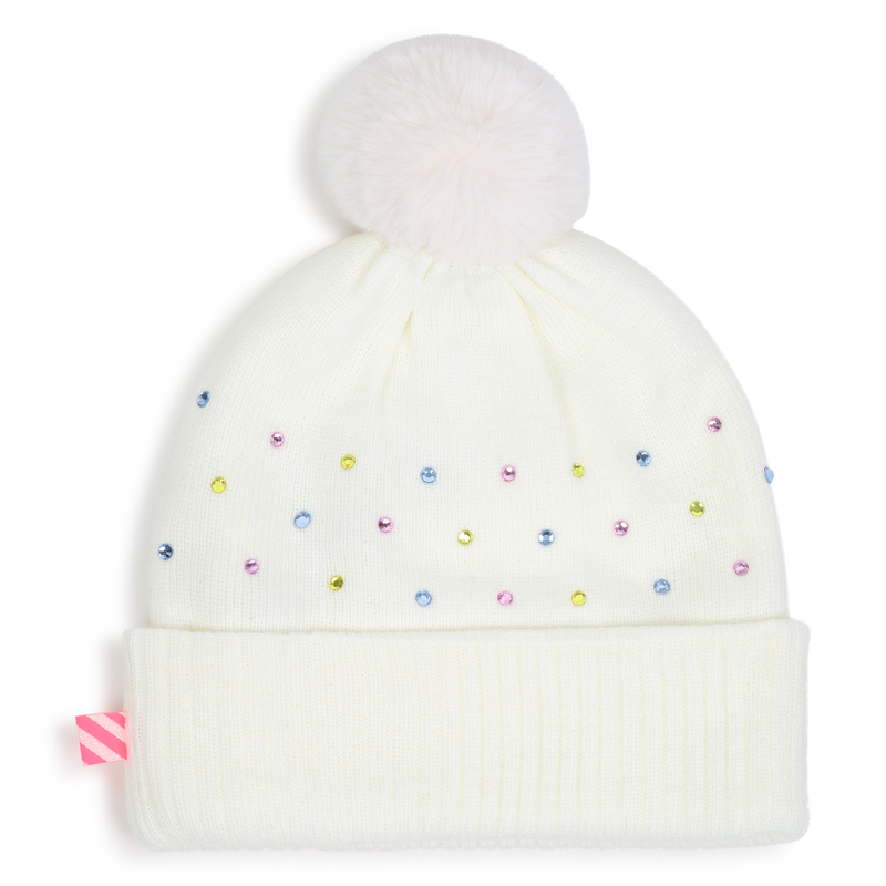 Bonnet &agrave; strass multicolors BILLIEBLUSH 
                        FILLE