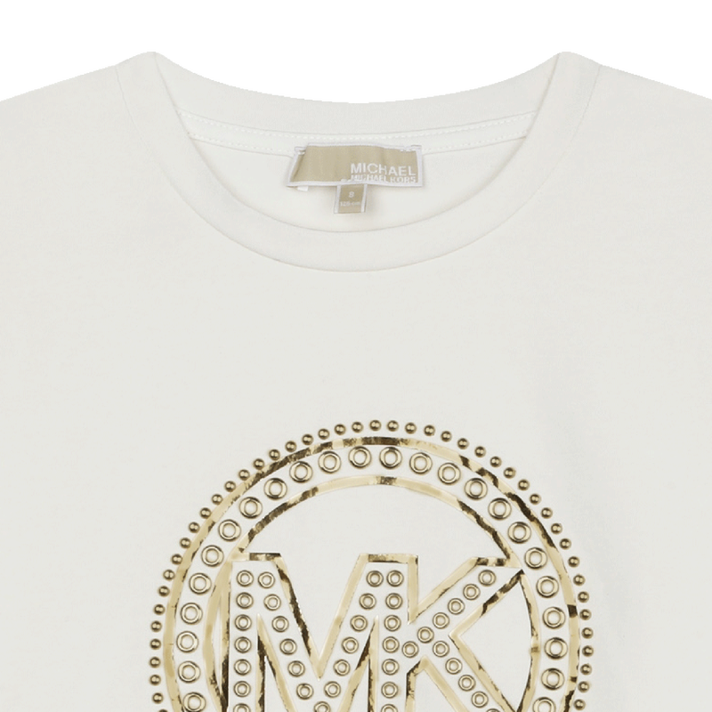 T-shirt clouté manches longues MICHAEL KORS 
                    FILLE