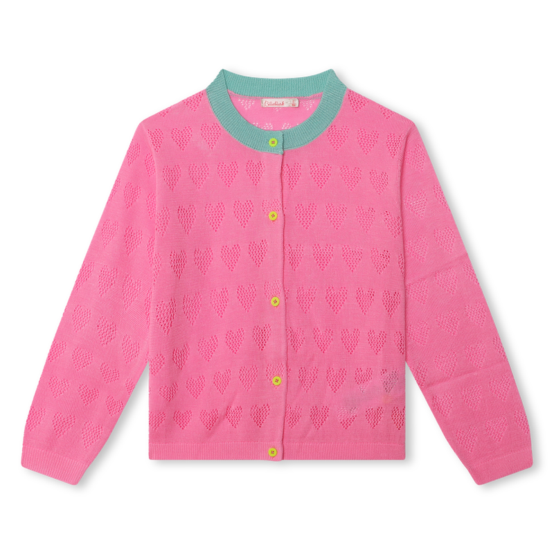 Cardigan en tricot boutonné BILLIEBLUSH 
                    FILLE