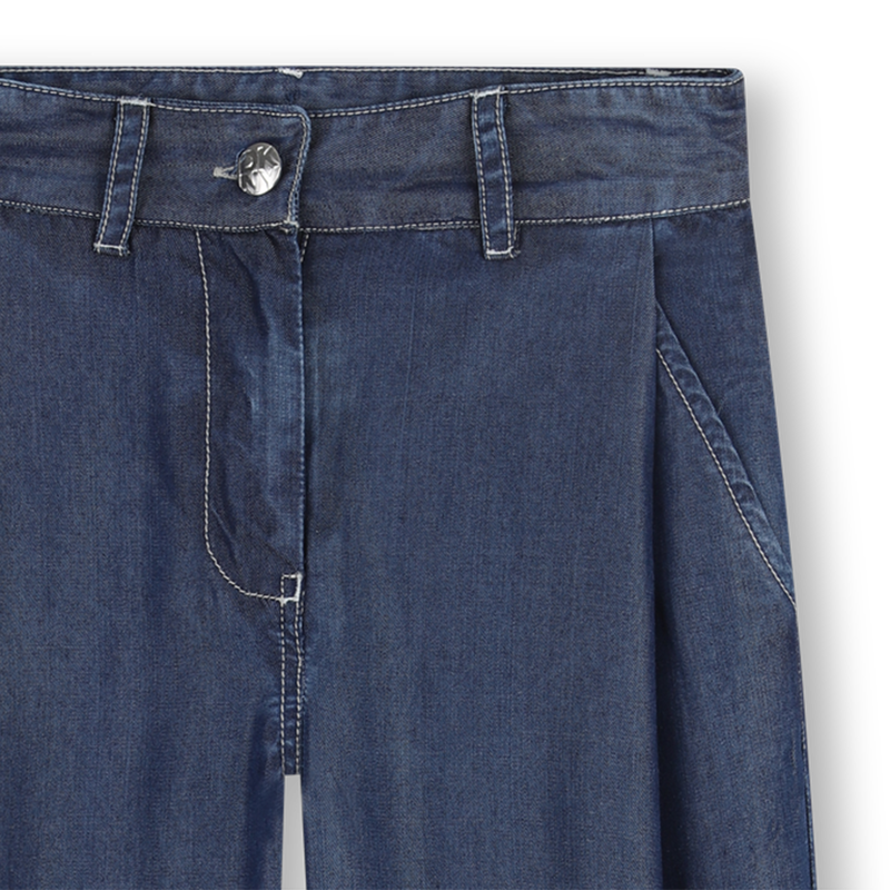 PANTALON LARGE FLUIDE DKNY 
                        FILLE