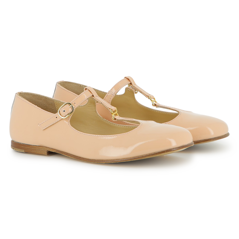 Ballerines en cuir de vache CHLOE 
                    FILLE