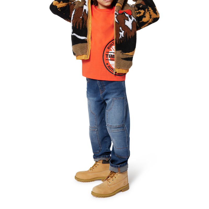 T-shirt avec imprim&eacute; sigle TIMBERLAND 
                        GARCON