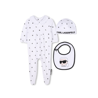 Ensemble naissance 3 pièces KARL LAGERFELD KIDS GARCON