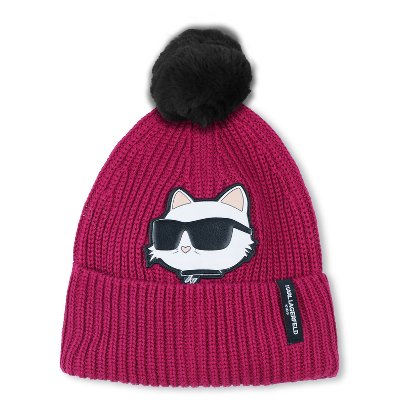 Ensemble bonnet + tour de cou KARL LAGERFELD KIDS 
                        FILLE