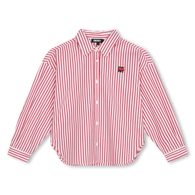 Chemise ray&eacute;e imprim&eacute;e DKNY FILLE