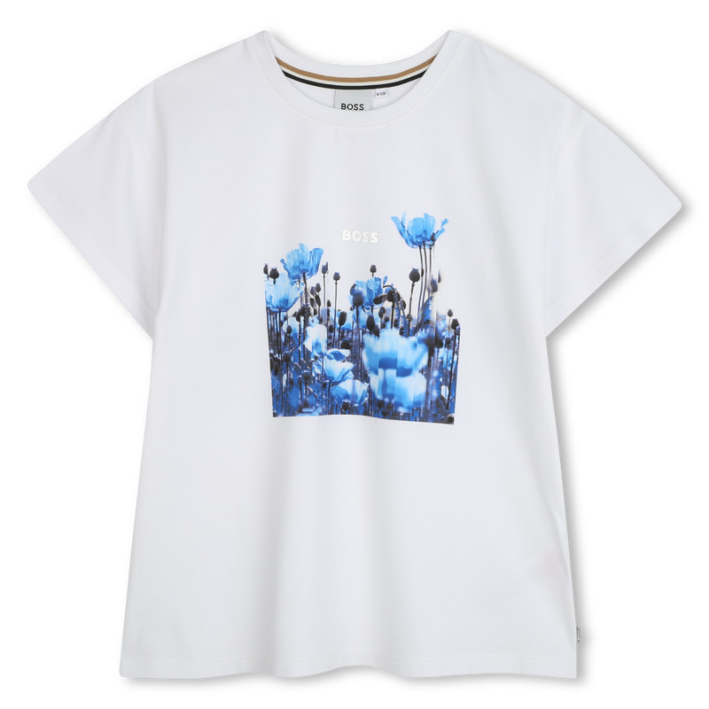 T-shirt &agrave; manches courtes BOSS 
                        FILLE
