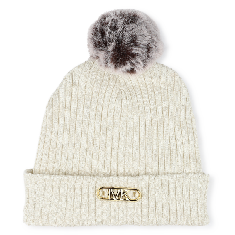 Bonnet &agrave; pompon MICHAEL KORS 
                        FILLE