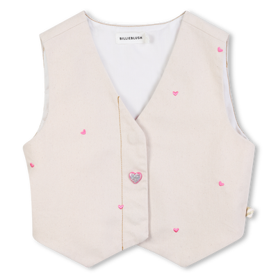 Veste sans manches imprim&eacute;e BILLIEBLUSH FILLE