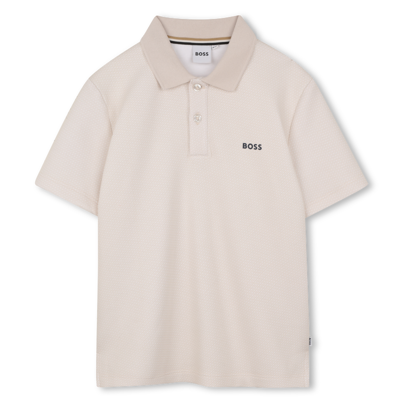 POLO MANCHES COURTES BOSS 
                        GARCON