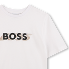 TEE-SHIRT MANCHES COURTES BOSS 
                    GARCON
