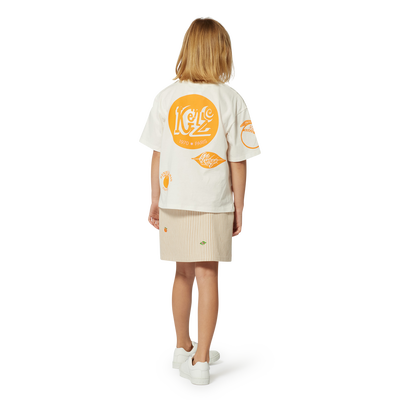 T-shirt &agrave; manches courtes KENZO KIDS FILLE