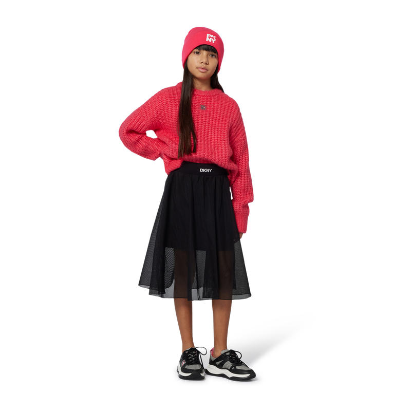 Jupe midi effet 2 en 1 DKNY 
                    FILLE