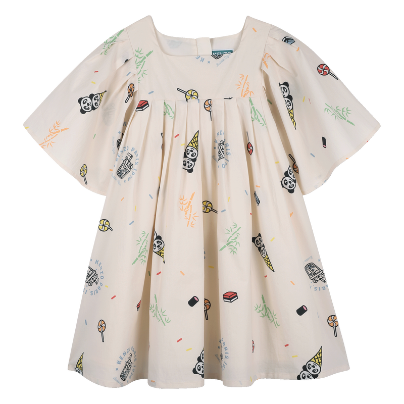 ROBE EN POPELINE KENZO KIDS 
                        FILLE