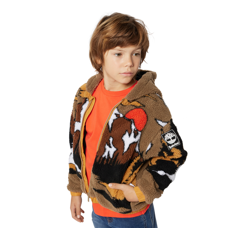 Cardigan zippé à capuche TIMBERLAND 
                    GARCON