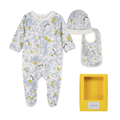 Ensemble pyjama, bonnet et bavoir MARC JACOBS UNISEXE