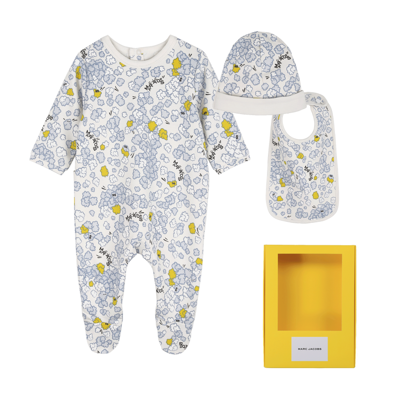 Ensemble pyjama, bonnet et bavoir MARC JACOBS 
                        UNISEXE