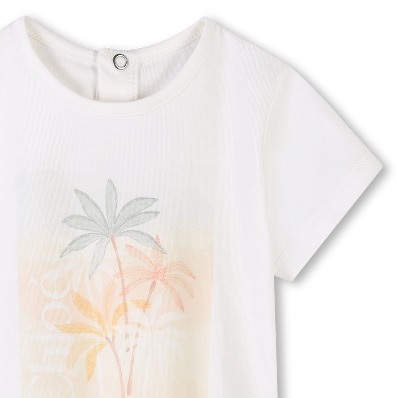T-shirt manches courtes CHLOE 
                    FILLE