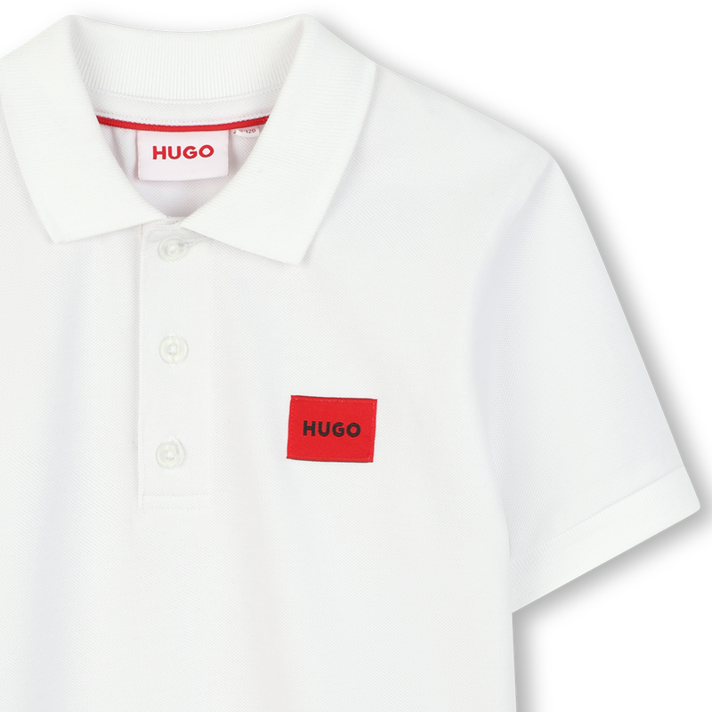POLO MANCHES COURTES Hugo 
                        GARCON