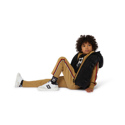 Doudoune à capuche sans manche KARL LAGERFELD KIDS GARCON