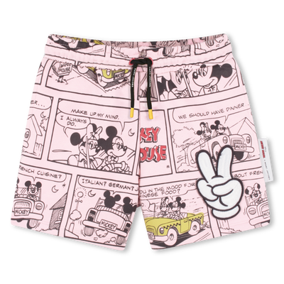 Short molletonn&eacute; en coton MARC JACOBS FILLE