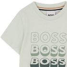 Tee-shirt manches courtes BOSS 
                    GARCON