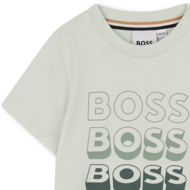 TEE-SHIRT MANCHES COURTES BOSS 
                        GARCON
