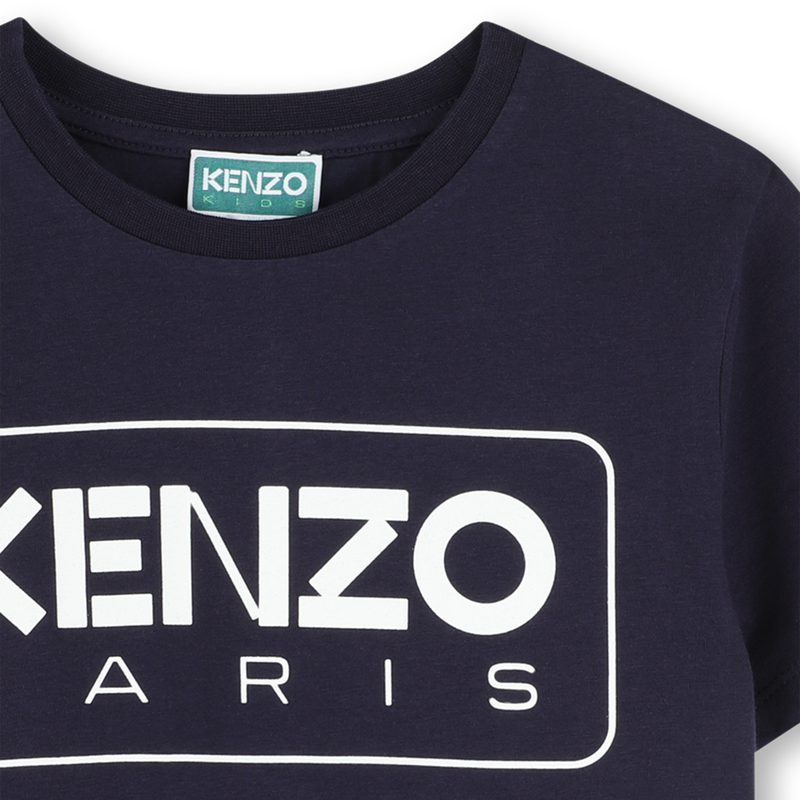 T-shirt coton manches courtes KENZO KIDS 
                    GARCON