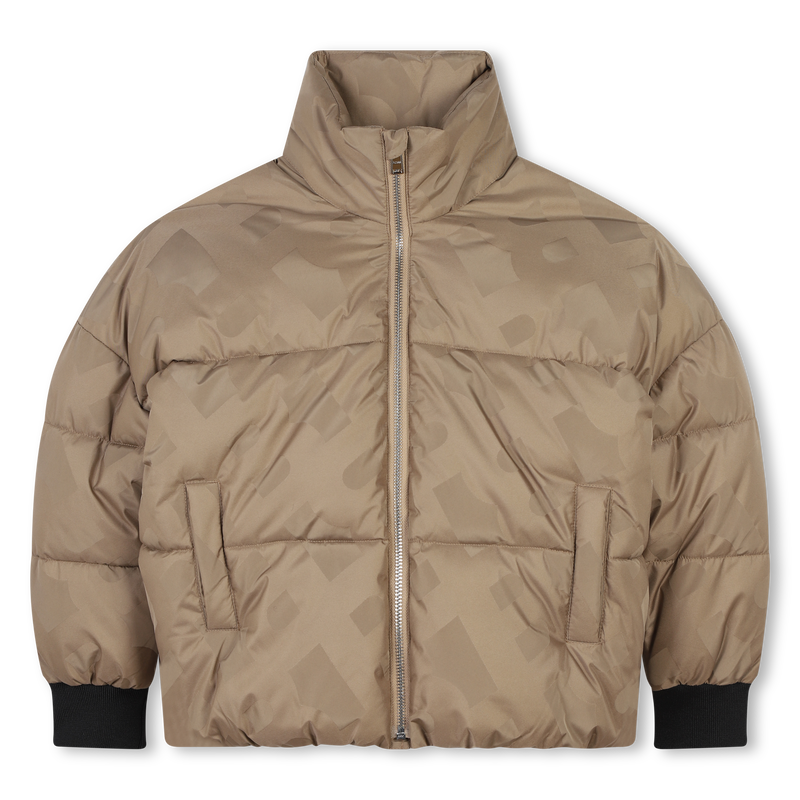 Doudoune zipp&eacute;e &agrave; col montant BOSS 
                        FILLE