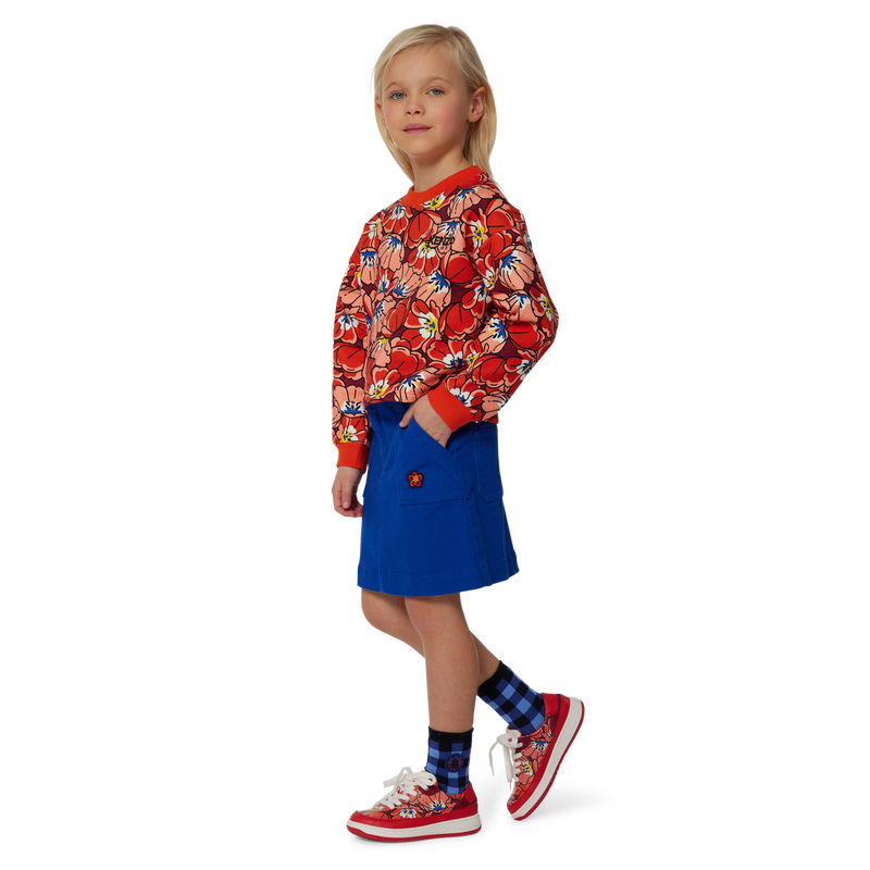 Sweat-shirt imprimé floral KENZO KIDS 
                    FILLE