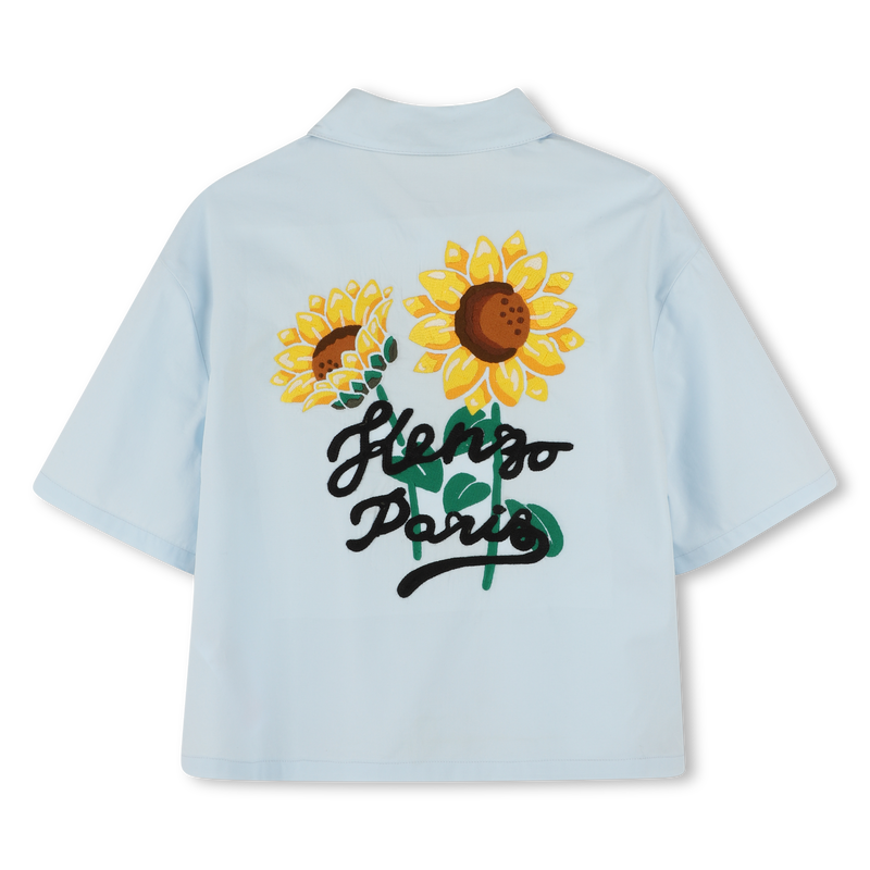 Chemise &agrave; manches courtes KENZO KIDS 
                        FILLE