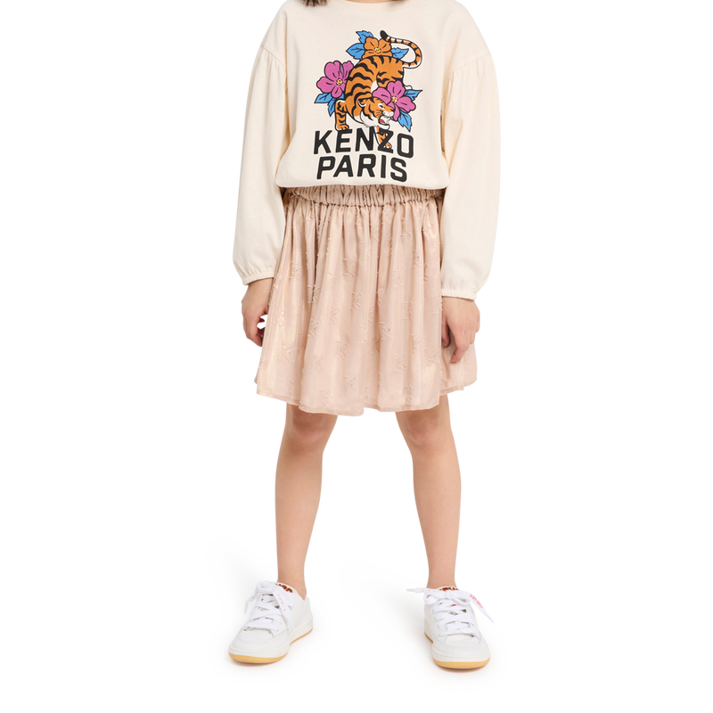 T-shirt &agrave; manches longues KENZO KIDS 
                        FILLE