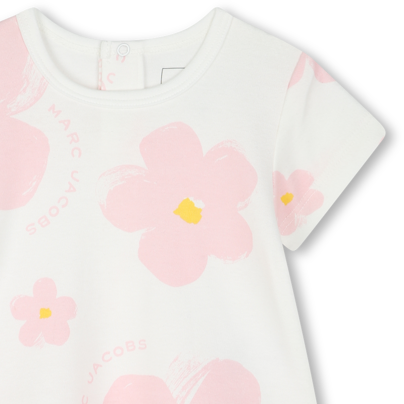 Robe manches courtes en coton MARC JACOBS 
                        UNISEXE