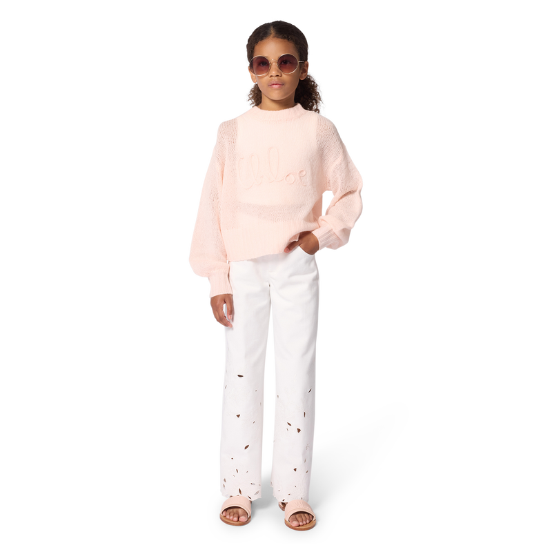 PULL COL ROND CHLOE 
                        FILLE