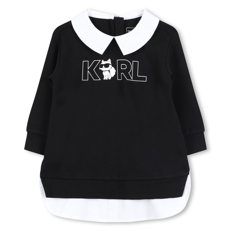Robe &agrave; manches longues KARL LAGERFELD KIDS 
                        FILLE
