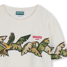 T-shirt manches courtes coton KENZO KIDS 
                    FILLE
