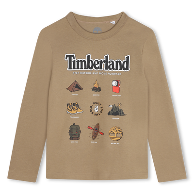 T-shirt avec imprim&eacute; devant TIMBERLAND GARCON