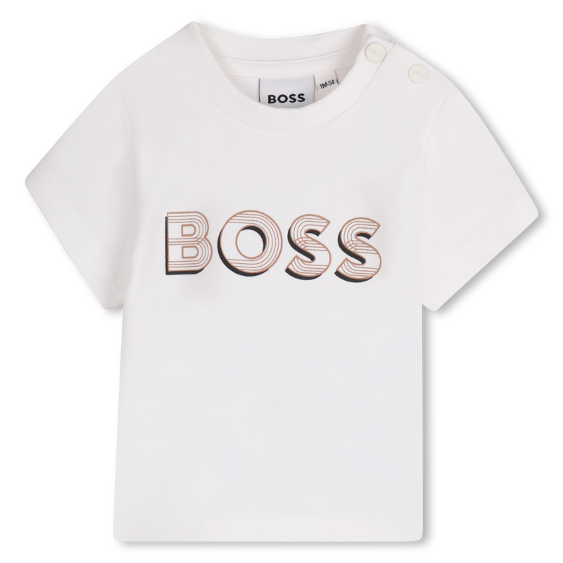 T-shirt avec imprimé logo BOSS 
                    GARCON