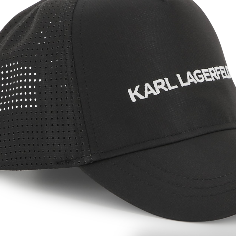 Casquette brodée ajustable KARL LAGERFELD KIDS 
                    GARCON