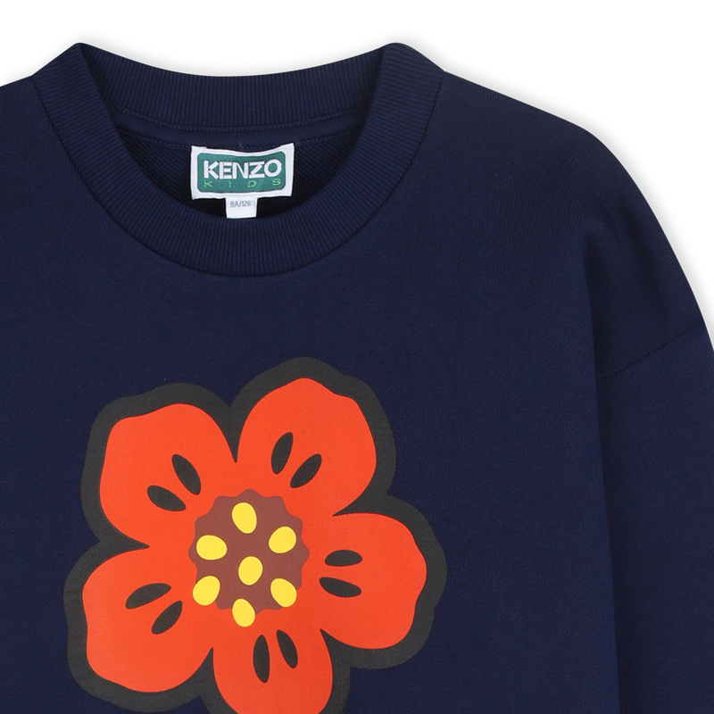 SWEAT EN MOLLETON KENZO KIDS 
                        FILLE