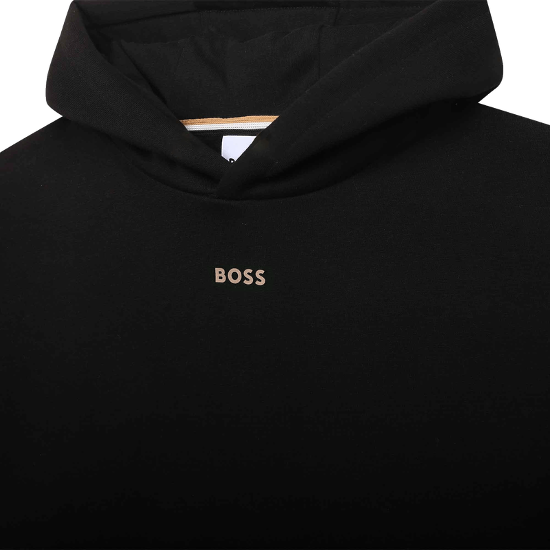Robe sweat-shirt à capuche BOSS 
                    FILLE