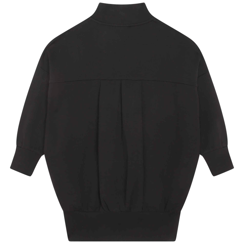 Robe sweat-shirt avec strass KARL LAGERFELD KIDS 
                    FILLE