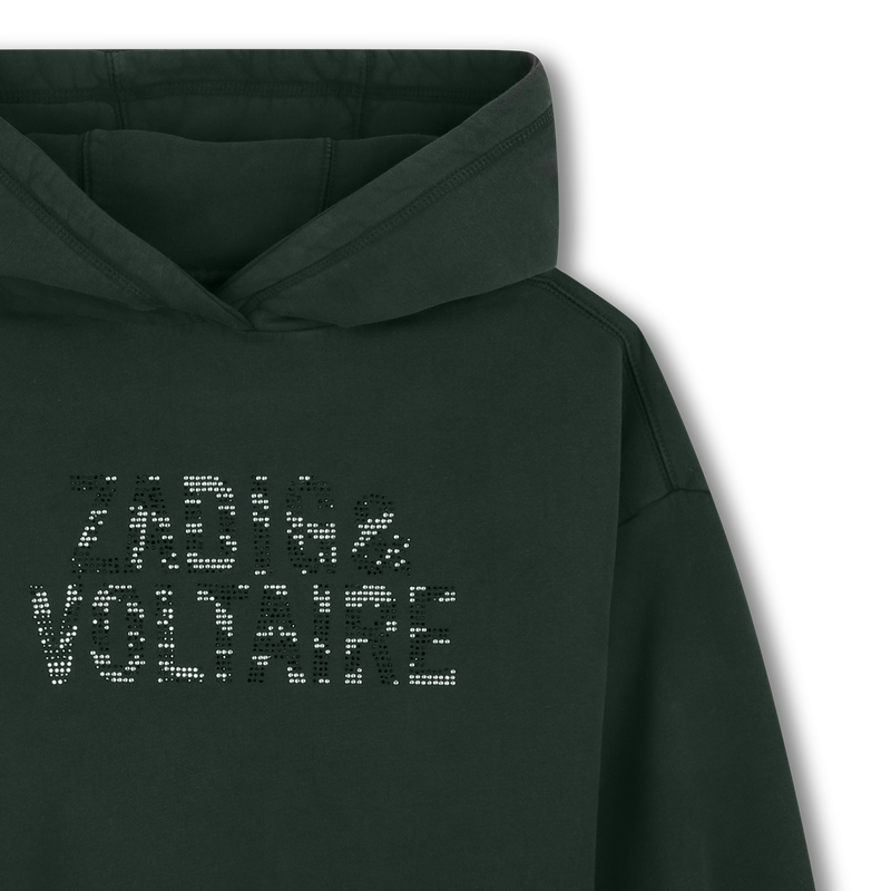 Sweat-shirt &agrave; capuche ZADIG & VOLTAIRE 
                        FILLE