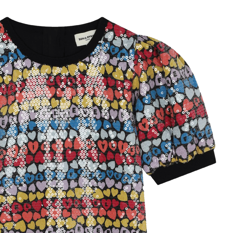 Robe en sequins multicolores SONIA RYKIEL 
                    FILLE