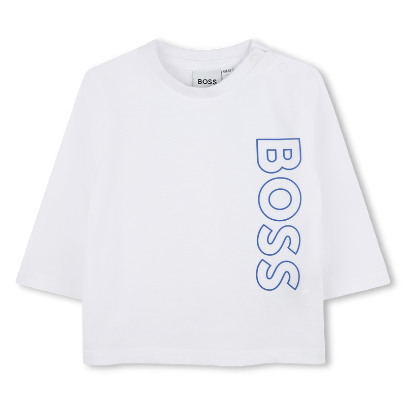 T-shirt sigle vertical BOSS 
                    GARCON