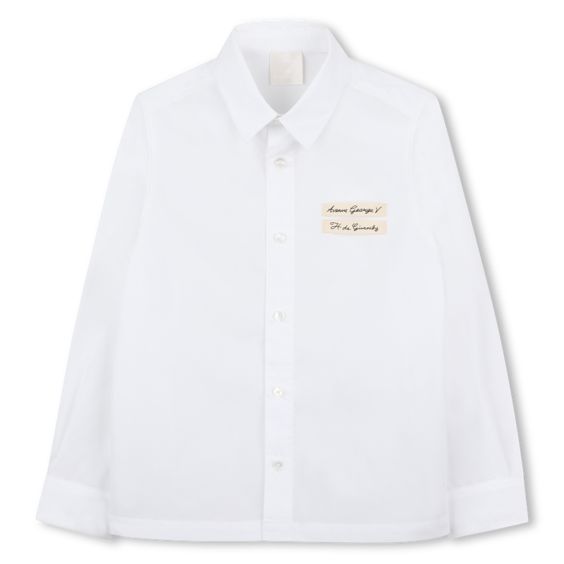 Chemise en popeline coton GIVENCHY 
                    GARCON
